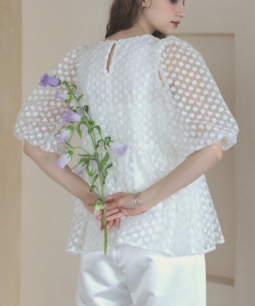 フラワーシアートップス（その他トップス）｜MERAKI（メラキ）の