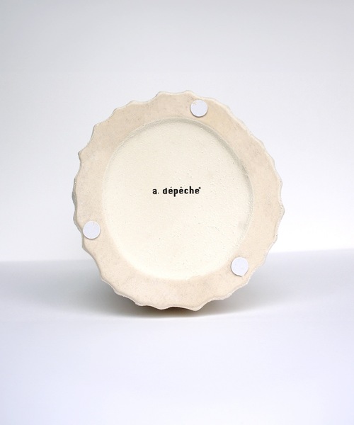 a.depeche（アデペシュ）の「【a.depeche/アデペシュ】フラワーベース　花瓶　 / おしゃれなギフトに最適！ / deser flower vase urfa（フラワーベース・レディース・オフホワイト・FREE）」の3枚目の写真