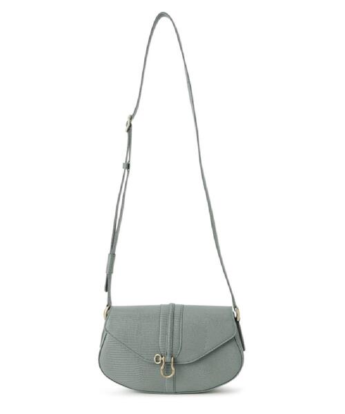 TOFF&LOADSTONE(トフアンドロードストーン)の「ロゼット リザード(ショルダーバッグ・レディース・ベビーピンク/サックスブルー/ピンク系/ブルー系5・00)」の3枚目の写真