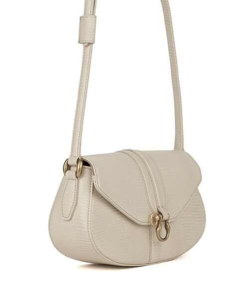 TOFF&LOADSTONE(トフアンドロードストーン)の「ロゼット リザード(ショルダーバッグ・レディース・ベビーピンク/サックスブルー/ピンク系/ブルー系5・00)」の6枚目の写真