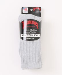 cachenez（カシュネ）の「カシュネ cache nez / THE RAIL ROAD SOCK CREW WORK SOCKS 3pair（ソックス/靴下）」