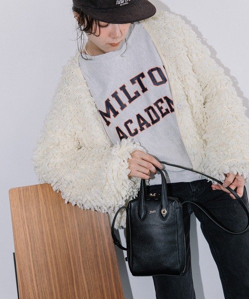 Beau're(ヴュレ)の「BEAURE Vertical ポシェット(ショルダーバッグ・レディース・ベージュ系その他/モスグリーン/ブラック/シルバー・FREE)」の15枚目の写真