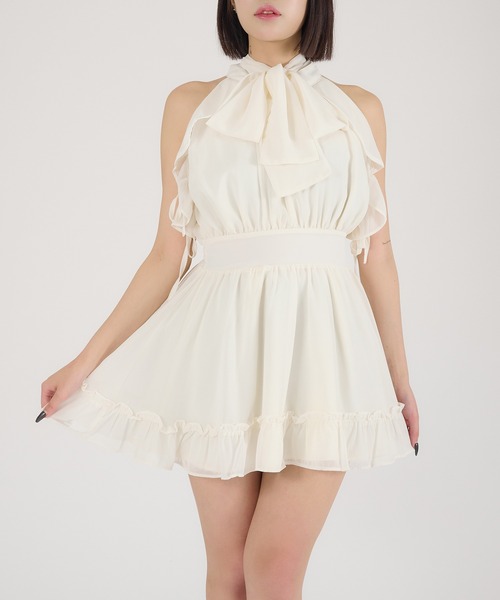 JILTUpetit frill dress フリルワンピース SLY（スライ）の「GEORGETTE FRILL ONEPIECE フリル ワンピース