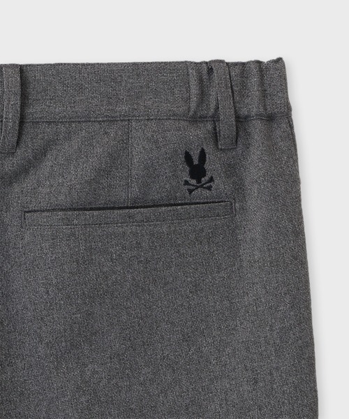 Psycho Bunny（サイコバニー）の「LANATEC ウールライク スリムパンツ（スラックス・メンズ・チャコールグレー/ネイビー・MEDIUM/LARGE/X-LARGE）」の3枚目の写真