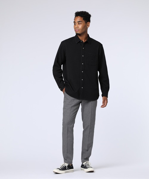 Psycho Bunny（サイコバニー）の「LANATEC ウールライク スリムパンツ（スラックス・メンズ・チャコールグレー/ネイビー・MEDIUM/LARGE/X-LARGE）」の9枚目の写真