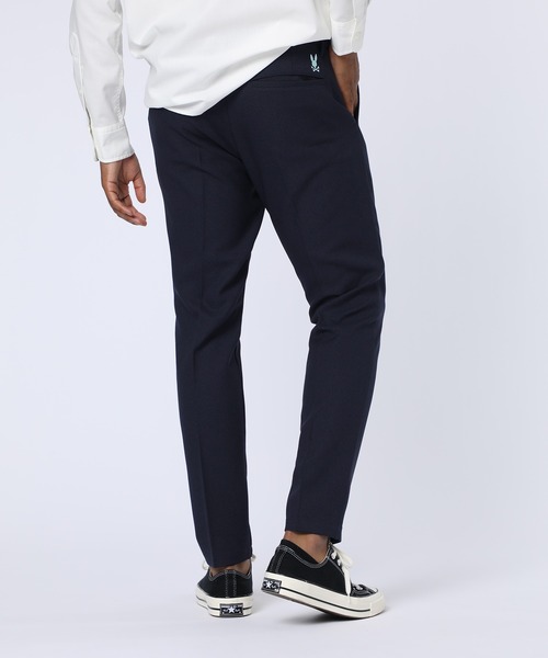 Psycho Bunny（サイコバニー）の「LANATEC ウールライク スリムパンツ（スラックス・メンズ・チャコールグレー/ネイビー・MEDIUM/LARGE/X-LARGE）」の12枚目の写真