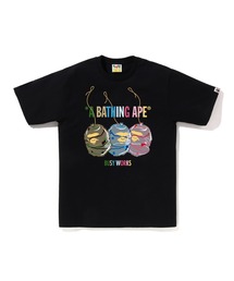A BATHING APE Tシャツ　ビッグプリント　短丈　ピチT 2XS 楽天市場】tシャツ レディース（ブランドア ベイシング エイプ