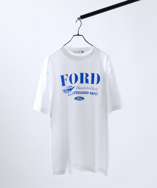 GOOD ROCK SPEED（グッドロックスピード）の「【GOOD ROCK SPEED / グッドロックスピード】FORD 半袖Tシャツ/フォード（Tシャツ/カットソー・メンズ・ホワイト・M/L）」の2枚目の写真
