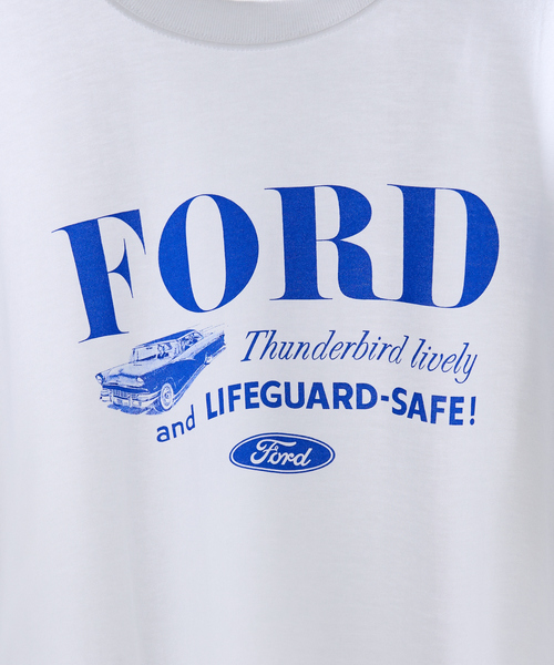 GOOD ROCK SPEED（グッドロックスピード）の「【GOOD ROCK SPEED / グッドロックスピード】FORD 半袖Tシャツ/フォード（Tシャツ/カットソー・メンズ・ホワイト・M/L）」の5枚目の写真