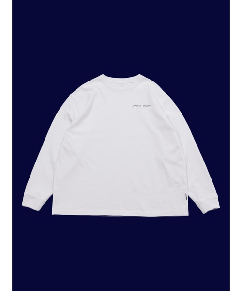 APPLEBUM(アップルバム)の「Logo L/S T-shirt(Tシャツ/カットソー・メンズ・ホワイト/ブラック・MEDIUM/LARGE/X-LARGE/XX-LARGE/SMALL)」の2枚目の写真