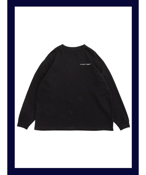 APPLEBUM(アップルバム)の「Logo L/S T-shirt(Tシャツ/カットソー・メンズ・ホワイト/ブラック・MEDIUM/LARGE/X-LARGE/XX-LARGE/SMALL)」の1枚目の写真