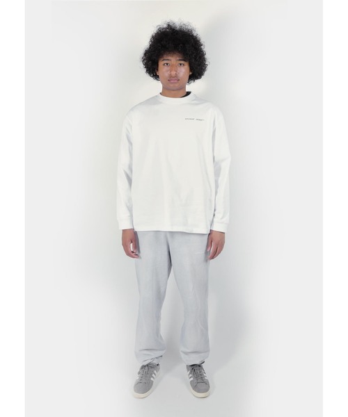 APPLEBUM(アップルバム)の「Logo L/S T-shirt(Tシャツ/カットソー・メンズ・ホワイト/ブラック・MEDIUM/LARGE/X-LARGE/XX-LARGE/SMALL)」の3枚目の写真