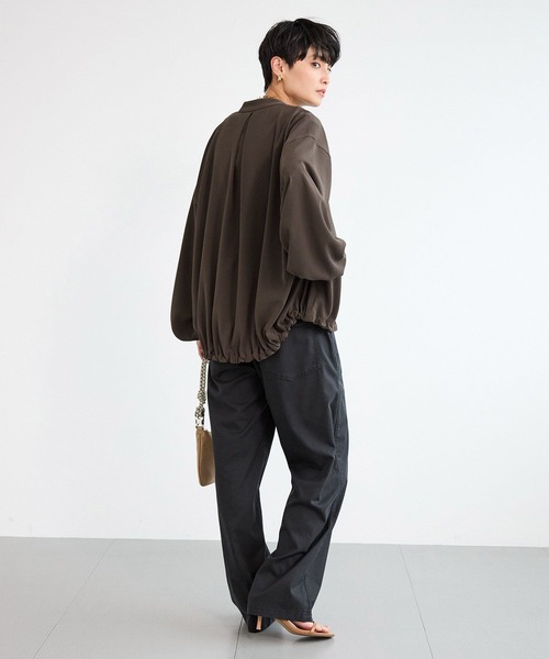 BARNYARDSTORM（バンヤードストーム）の「BARNYARDSTORM / キレイメワークパンツ（チノパンツ・レディース・ブラック/カーキ/ベージュ/ブラウン・S/M）」の21枚目の写真