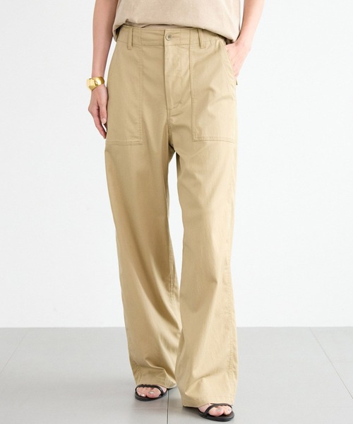 BARNYARDSTORM（バンヤードストーム）の「BARNYARDSTORM / キレイメワークパンツ（チノパンツ・レディース・ブラック/カーキ/ベージュ/ブラウン・S/M）」の8枚目の写真