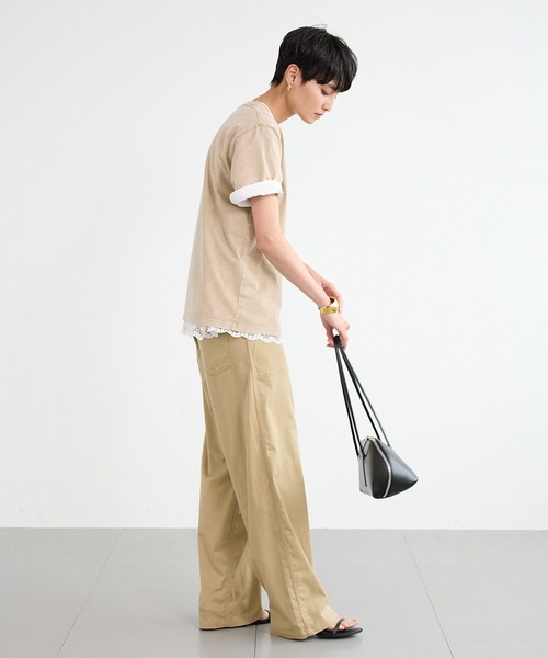 BARNYARDSTORM（バンヤードストーム）の「BARNYARDSTORM / キレイメワークパンツ（チノパンツ・レディース・ブラック/カーキ/ベージュ/ブラウン・S/M）」の10枚目の写真