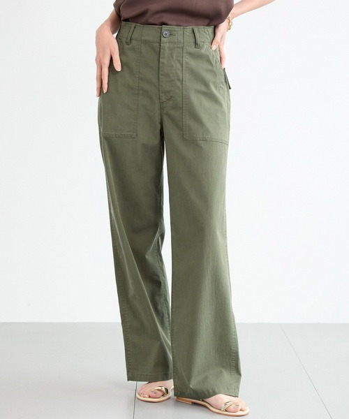 BARNYARDSTORM（バンヤードストーム）の「BARNYARDSTORM / キレイメワークパンツ（チノパンツ・レディース・ブラック/カーキ/ベージュ/ブラウン・S/M）」の11枚目の写真