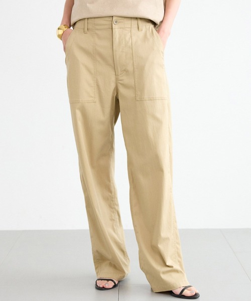 BARNYARDSTORM（バンヤードストーム）の「BARNYARDSTORM / キレイメワークパンツ（チノパンツ・レディース・ブラック/カーキ/ベージュ/ブラウン・S/M）」の15枚目の写真