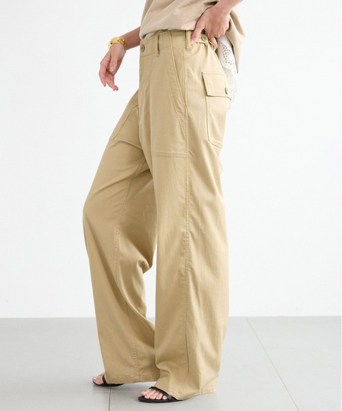 BARNYARDSTORM（バンヤードストーム）の「BARNYARDSTORM / キレイメワークパンツ（チノパンツ・レディース・ブラック/カーキ/ベージュ/ブラウン・S/M）」の16枚目の写真