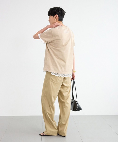 BARNYARDSTORM（バンヤードストーム）の「BARNYARDSTORM / キレイメワークパンツ（チノパンツ・レディース・ブラック/カーキ/ベージュ/ブラウン・S/M）」の19枚目の写真