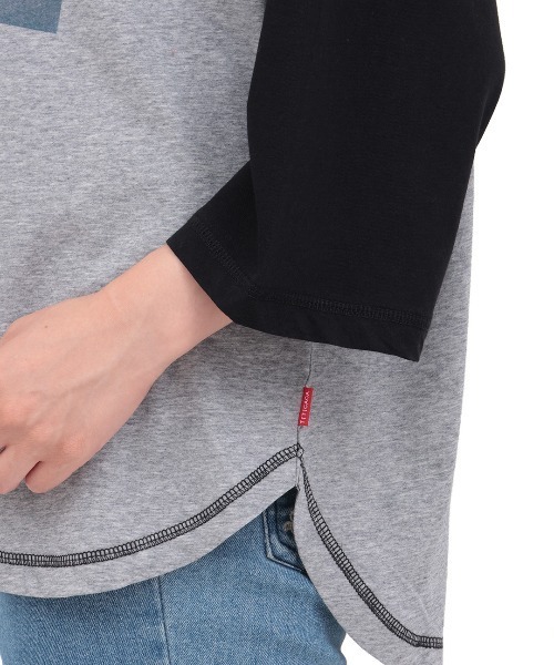 チチカカ(チチカカ)の「Orale! シアースラブラグランTシャツ(Tシャツ/カットソー・レディース・グレー/ナチュラル/ベージュ・FREE)」の17枚目の写真