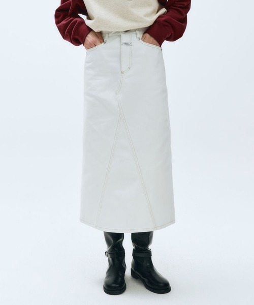 W DENIM SKIRT（スカート）｜MARITHE + FRANCOIS GIRBAUD（マリテ