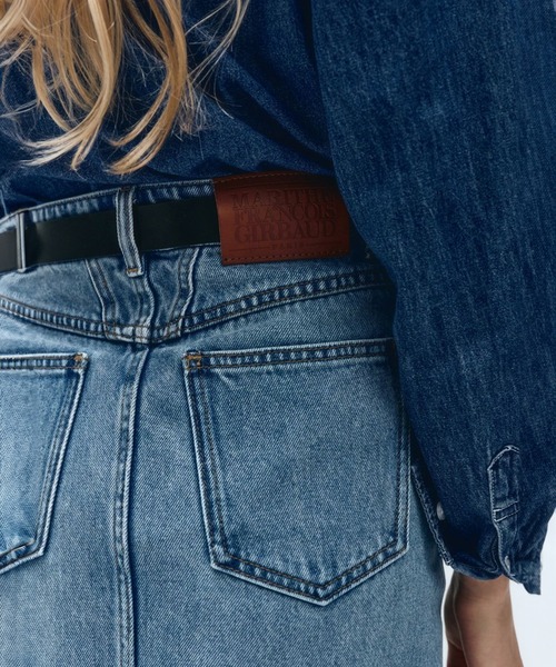 W DENIM SKIRT（スカート）｜MARITHE + FRANCOIS GIRBAUD（マリテ
