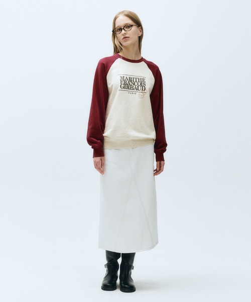 W DENIM SKIRT（スカート）｜MARITHE + FRANCOIS GIRBAUD（マリテ