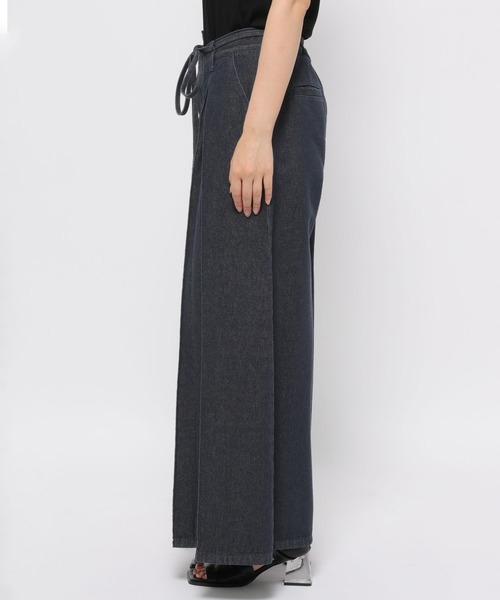 HARE（ハレ）の「アシメウエストデニムパンツ(HARE)（デニムパンツ