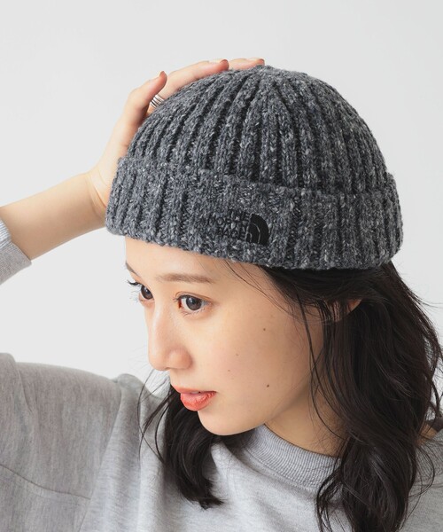 アパルトモン グレー ニットビーニー THE NORTH FACE / ショート フィッシャーマン ビーニー NN42434