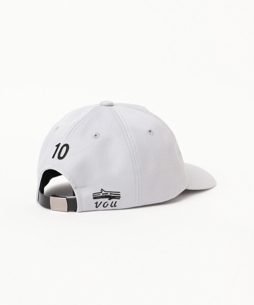 TOKYO CULTUART by BEAMS（トウキョウカルチャートバイビームス）の「VOU / 棒10 CAP（キャップ・レディース・ブラック/ライトグレー・ONE SIZE）」の4枚目の写真
