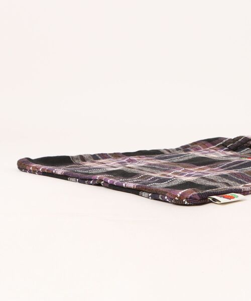 FRUIT OF THE LOOM（フルーツオブザルーム）の「【FRUIT OF THE LOOM】トートバッグ / チェック / A４ / ギフト プレゼント（トートバッグ・メンズ・グリーン/オレンジ/パープル・FREE）」の6枚目の写真