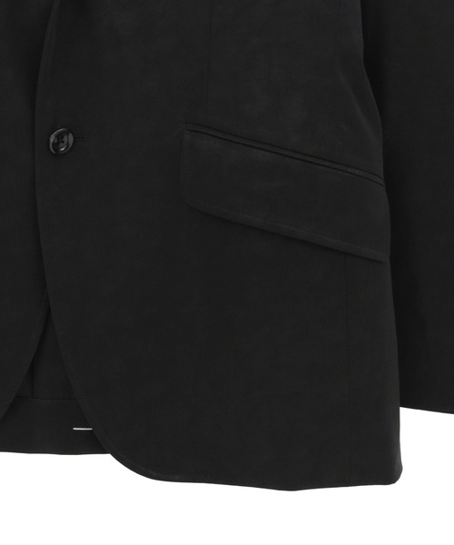 MEN'S BIGI（メンズビギ）の「フェイクレザージャケット（テーラードジャケット・メンズ・ブラック/ベージュ/ブラウン・02/04/03/01）」の17枚目の写真