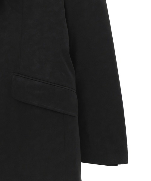 MEN'S BIGI（メンズビギ）の「フェイクレザージャケット（テーラードジャケット・メンズ・ブラック/ベージュ/ブラウン・02/04/03/01）」の18枚目の写真