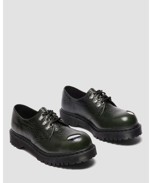 Dr. Martens（ドクターマーチン）の「Dr. Martens/ドクターマーチン 1461 STEEL TOE 3 ホール シューズ 41725300（その他シューズ・メンズ・グリーン・UK10/UK9/UK8/UK7/UK6/UK4/UK11/UK5/UK3）」の5枚目の写真