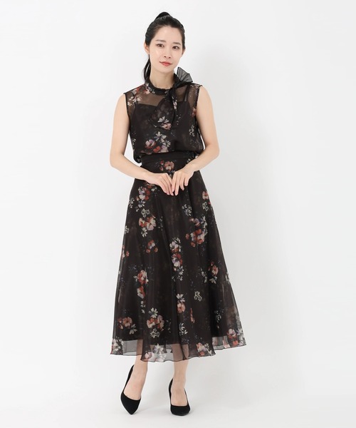 STRAWBERRY-FIELDS（ストロベリーフィールズ）の「ビタースイートガーデン（シャツ/ブラウス・レディース・ダークブラウン・2）」の11枚目の写真