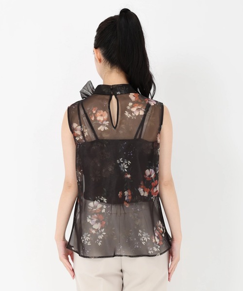 STRAWBERRY-FIELDS（ストロベリーフィールズ）の「ビタースイートガーデン（シャツ/ブラウス・レディース・ダークブラウン・2）」の6枚目の写真