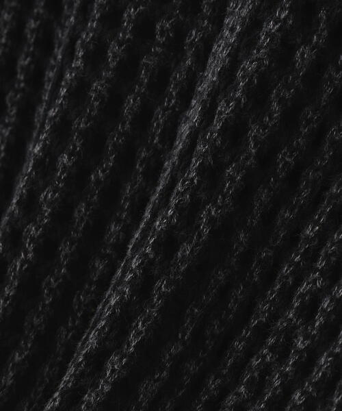 DANKE SCHON（ダンケシェーン）の「【WEB＆DEPOT限定】DankeSchon/ダンケシェーン/CHEMICAL MESHKNIT ZIPHOODIE（パーカー・レディース・ブラック・L/M）」の9枚目の写真