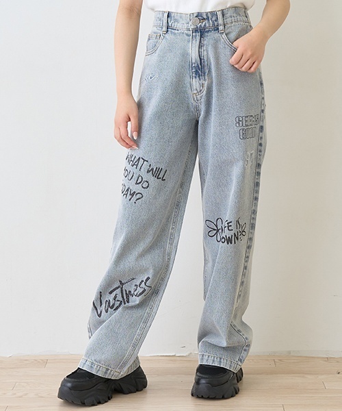 セール】【LTXC】ペイントデニムパンツ（デニムパンツ）｜LOVETOXIC