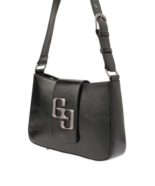 GYDA（ジェイダ）の「GGメタルワンハンドルBAG（ハンドバッグ・レディース・ブラック/パープル/ベージュ・FREE）」の11枚目の写真