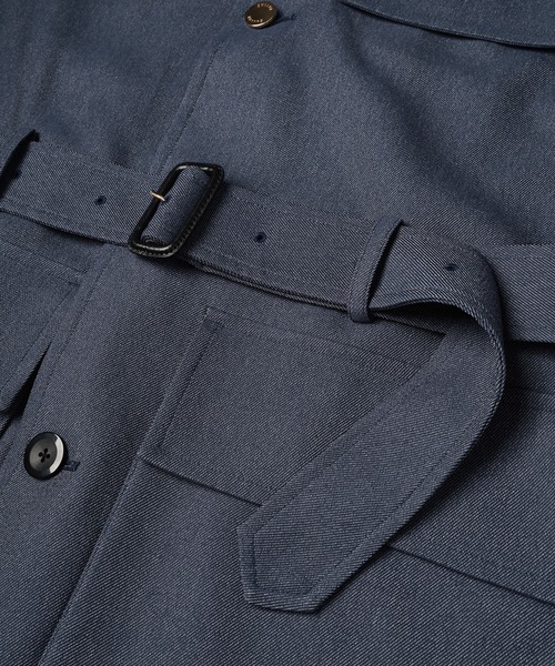 CULLNI（クルニ）の「Faux Denim Safari Vest（ベスト・メンズ・ネイビー/ブルー/ブラック・1/0/2）」の7枚目の写真