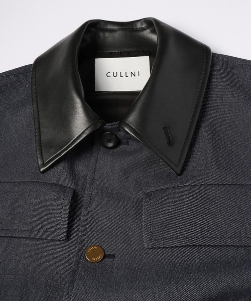 CULLNI（クルニ）の「Faux Denim Safari Vest（ベスト・メンズ・ネイビー/ブルー/ブラック・1/0/2）」の9枚目の写真