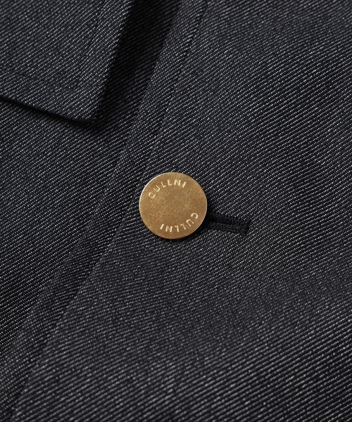 CULLNI（クルニ）の「Faux Denim Safari Vest（ベスト・メンズ・ネイビー/ブルー/ブラック・1/0/2）」の10枚目の写真