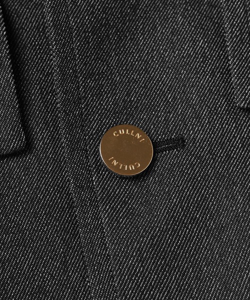 CULLNI（クルニ）の「Faux Denim Safari Vest（ベスト・メンズ・ネイビー/ブルー/ブラック・1/0/2）」の14枚目の写真
