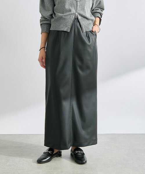 セール】合皮タイトスカート（スカート）｜RIVE DROITE（リヴドロワ