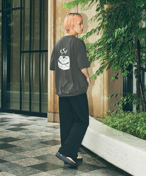 551蓬莱×UR ドロストショートスリーブTシャツ（Tシャツ/カットソー