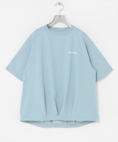 URBAN RESEARCH（アーバンリサーチ）の「551蓬莱×UR　ドロストショートスリーブTシャツ（Tシャツ/カットソー・レディース・ライトブルー/オフホワイト/チャコールグレー・X-LARGE/LARGE/MEDIUM/SMALL）」の9枚目の写真