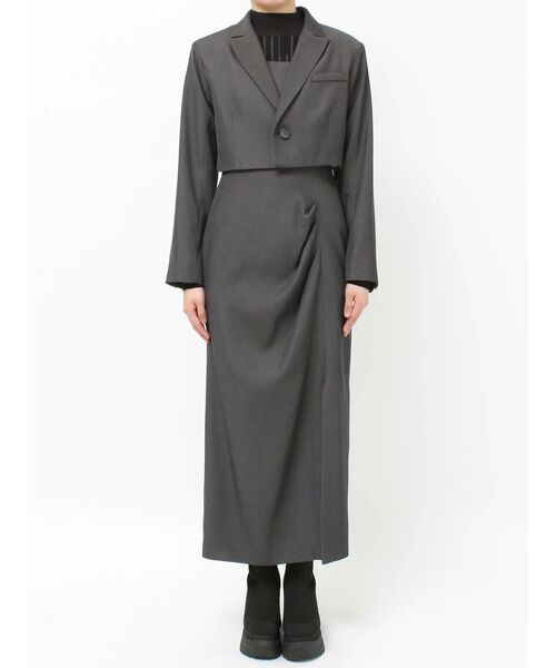 セットアップ対応】ストリングキャミワンピース（ワンピース）｜MURUA