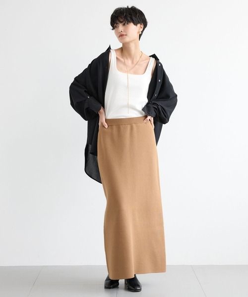 BARNYARDSTORM(バンヤードストーム)の「BARNYARDSTORM / スクエアリブタンクトップ / マシンウォッシャブル(その他トップス・レディース・グレー/ブラウン/ホワイト/ブラック・FREE)」の20枚目の写真