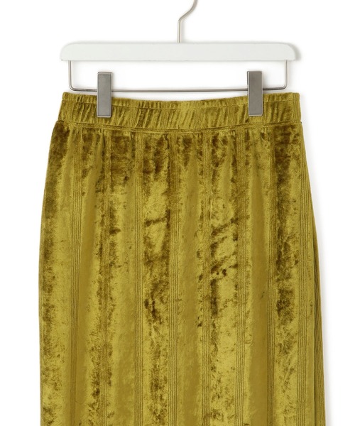 Miller for ADAM ET ROPE'】別注 ベロアSkirt（スカート
