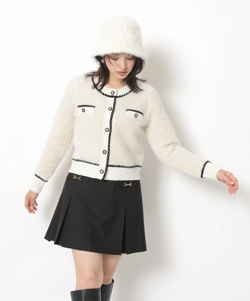 Rirandture（リランドチュール）の「ボックスプリーツミニスカート（スカート・レディース・チャコールグレー/モカ/ブラック・2/1/0）」の19枚目の写真